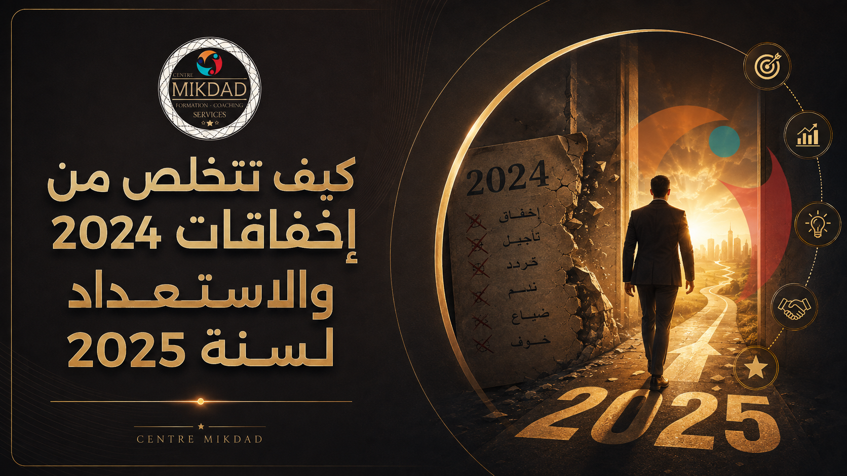 غلاف كيف تتخلص من إخفاقات 2024 والاستعداد لسنة 2025